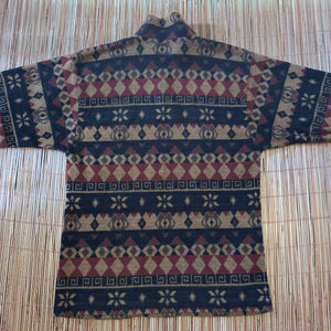 XXL(See Measurements) - Vintage Multi-Pattern Sweater