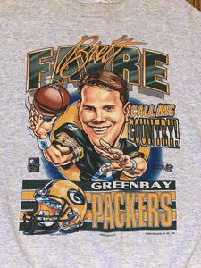 L - Vintage 1995 Brett Favre Call Me Country Sweater