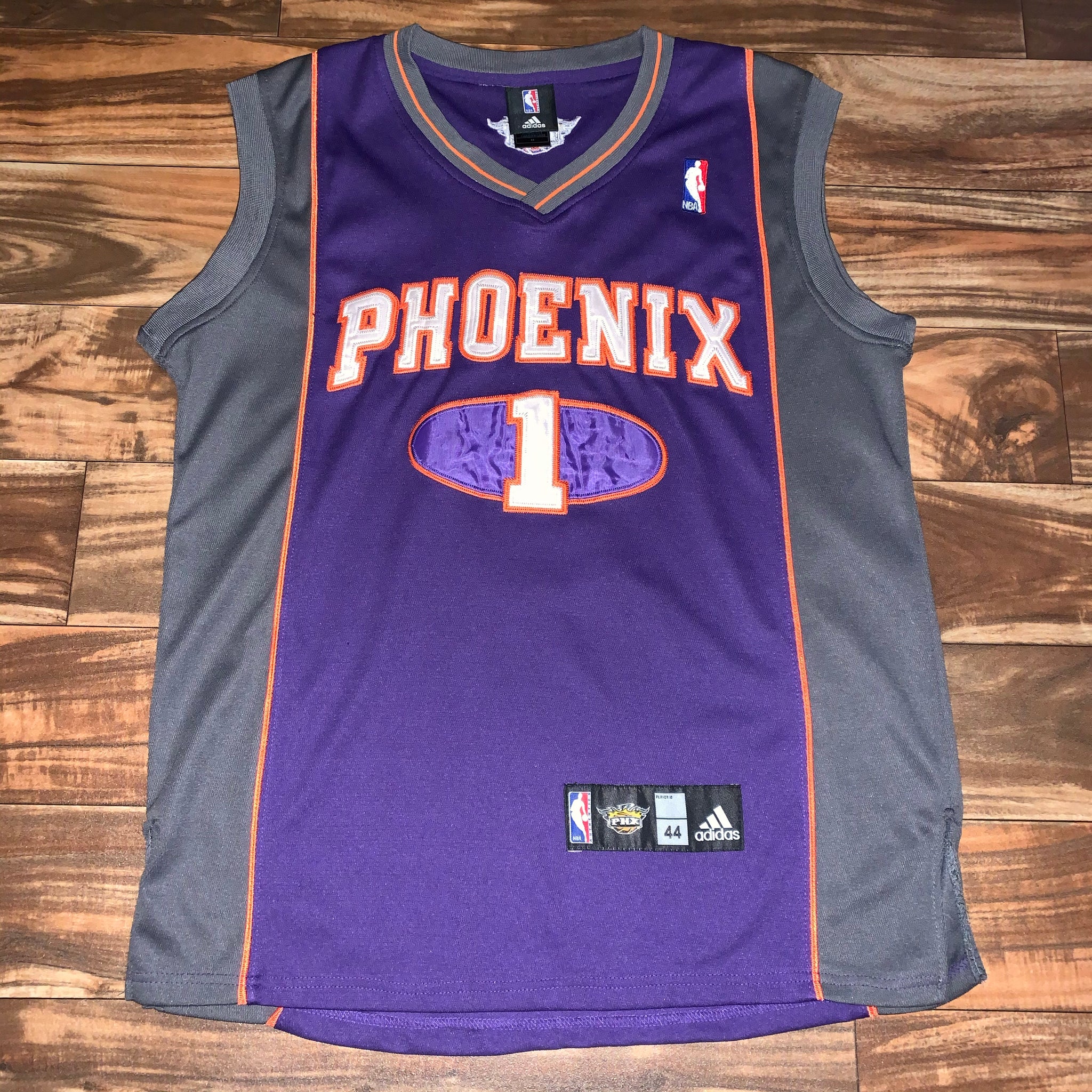 L (44) - Phoenix Suns Stitched Adidas Amare Stoudemire Jersey – Twisted  Thrift