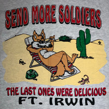 Load image into Gallery viewer, M - Vintage 1995 Send More Soldiers Wylie Coyote Shirt