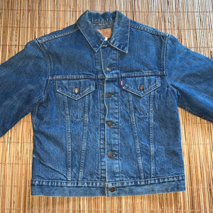 M/L - Vintage 1970s Blanket Lined Denim Levi’s Jacket