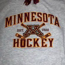 Load image into Gallery viewer, M/L - Minnesota Hockey Stitched Lacer Hoodie