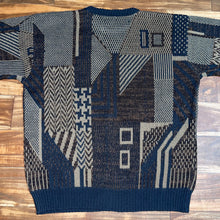 Load image into Gallery viewer, XLT - Vintage Geometric Pattern Acrylic Sweater