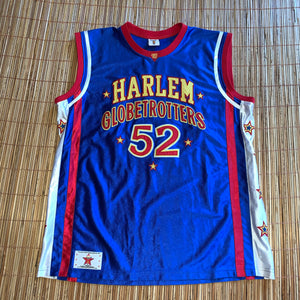 L/XL - Vintage Harlem Globetrotters Big Easy Autographed Jersey