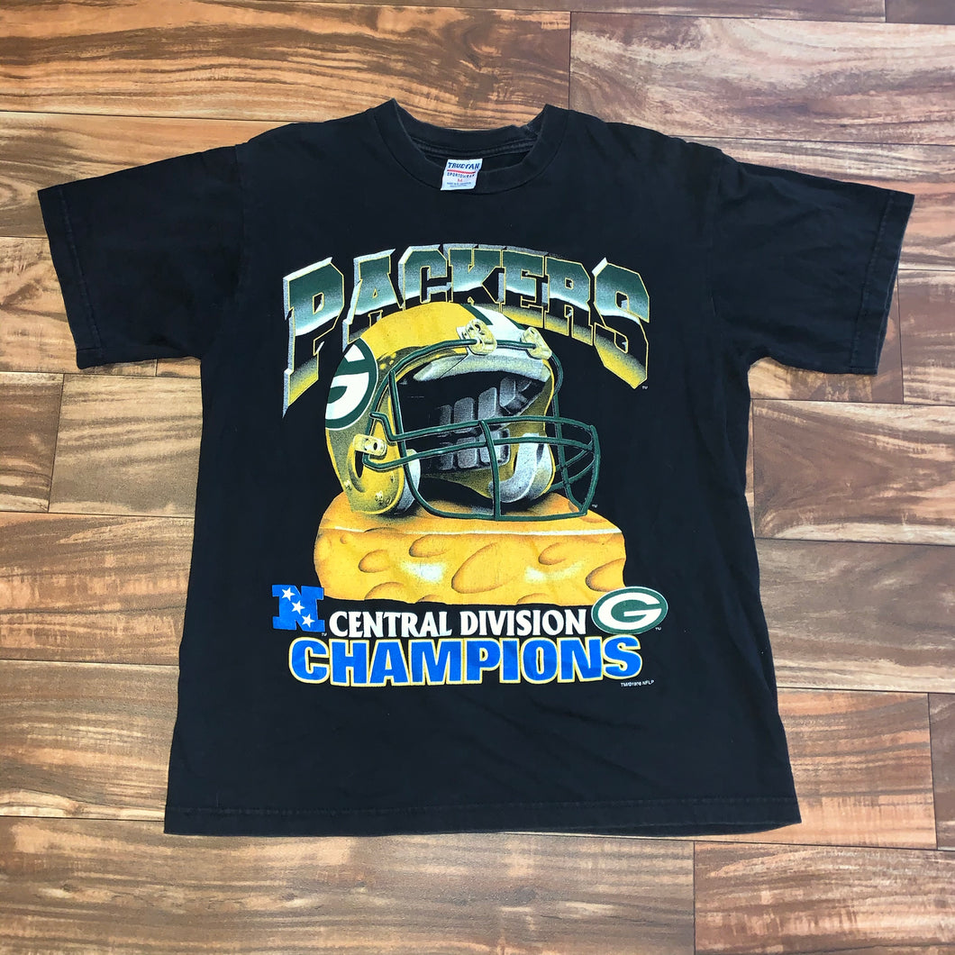 M - Vintage 1996 Green Bay Packers Cheese Helmet Shirt
