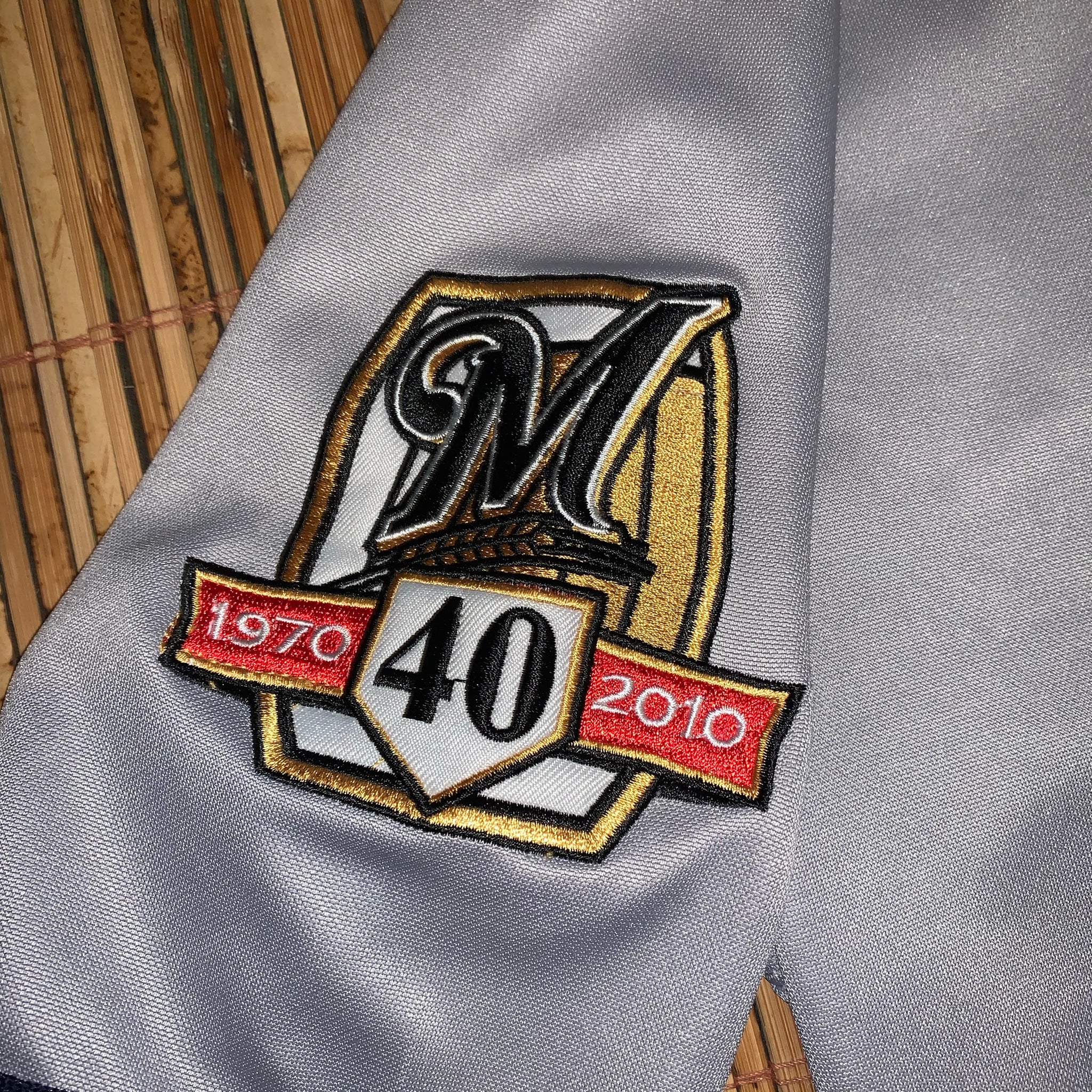 L/XL - Ryan Braun 40th Anniversary Stitched Brewers Jersey – Twisted Thrift