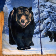 Load image into Gallery viewer, XL - Grizzly Bear Sherpa Lined All Over Print Hoodie