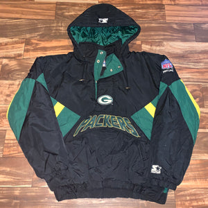XL/XXL - Vintage Green Bay Packers Classic Starter Jacket