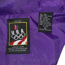 Load image into Gallery viewer, XL - Vintage USA Olympics Track Jacket