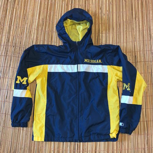 Youth L - Vintage Michigan Wolverines Starter Jacket