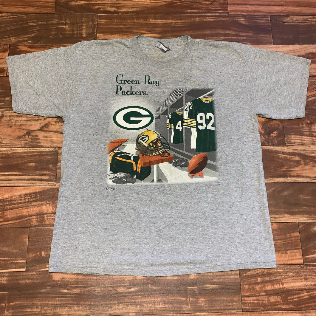 XXL - Vintage 1997 Green Bay Packers Locker Room Shirt