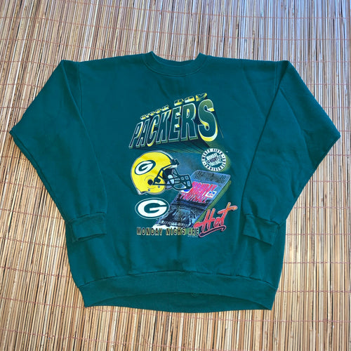 Vintage Green Bay Packers Monday Night Football Crew Neck Sweatshirt