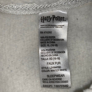 Women’s XL - Harry Potter Hogwarts Sleepwear Faux Fur Sweater