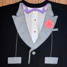 Load image into Gallery viewer, XL - Vintage Suit &amp; Tie Shirt