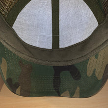 Load image into Gallery viewer, Vintage CAT Caterpillar Camo Patch Snapback