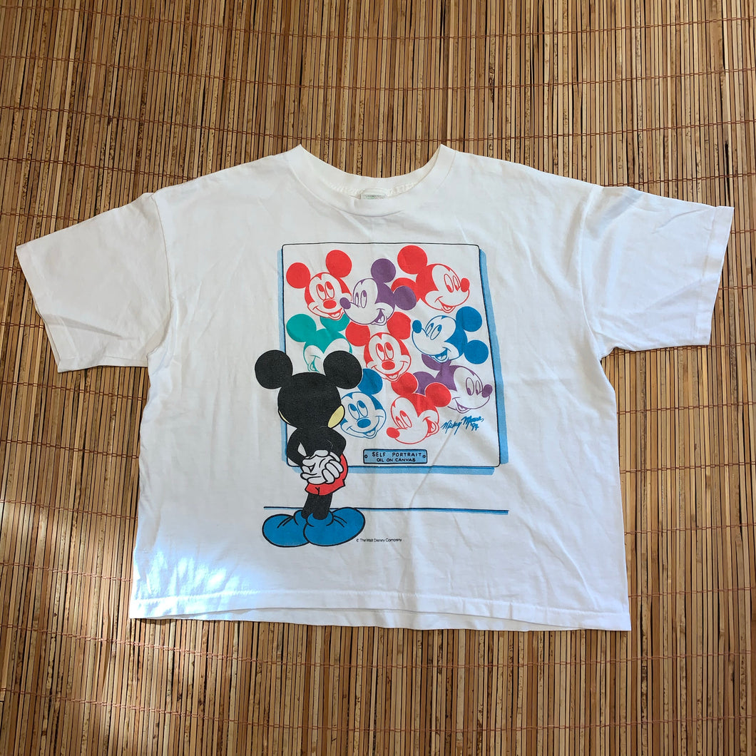 S(See Measurements) - Vintage 1994 Mickey Mouse Shirt