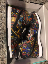Load image into Gallery viewer, Size 12 Stained Glass Nike SB’s