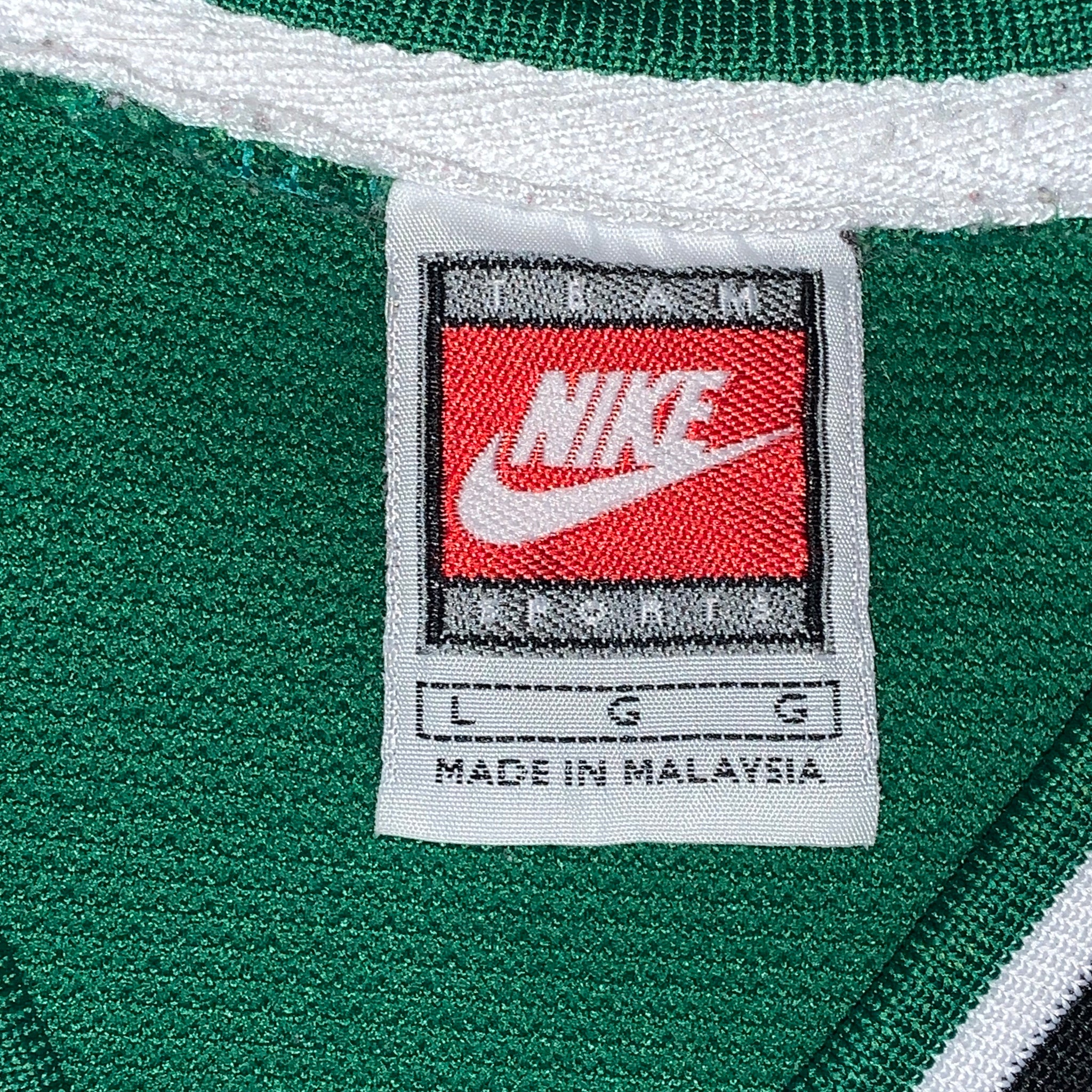 Vintage NO NAME Boston Celtics LARGE NBA Jersey USA champion shirt trikot  X437