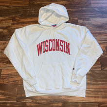 Load image into Gallery viewer, M/L - Wisconsin Badgers Champion Spellout Hoodie