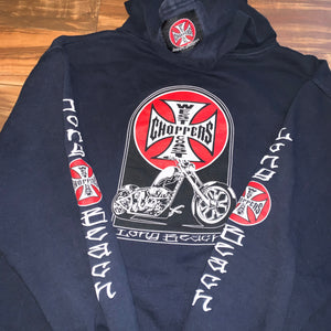XL - Vintage West Coast Choppers Long Beach California Hoodie
