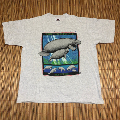 XL - Vintage Extinction Is Forever Sea World Shirt