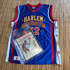 L/XL - Vintage Harlem Globetrotters Big Easy Autographed Jersey