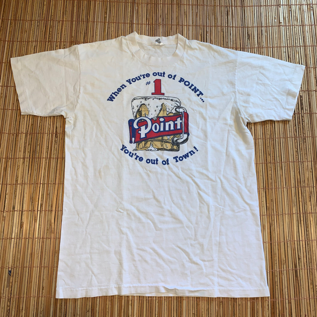 L - Vintage Stevens Point Beer Shirt