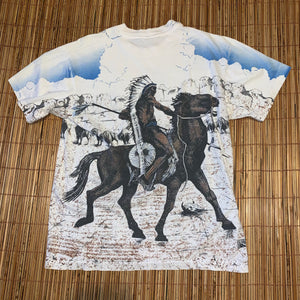L - Vintage 1994 2-Sided Graphic Native Shirt