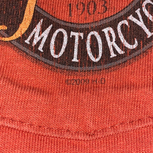 L - Harley Davidson Front Pocket Kuwait Shirt
