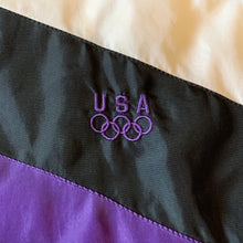 Load image into Gallery viewer, XL - Vintage USA Olympics Track Jacket