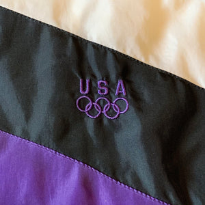 XL - Vintage USA Olympics Track Jacket