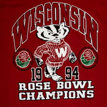 Load image into Gallery viewer, L/XL - Vintage 1994 Wisconsin Badgers Rose Bowl Shirt