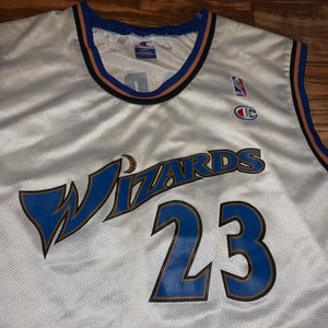Size 44 - Vintage Washington Wizards Michael Jordan Champion Jersey