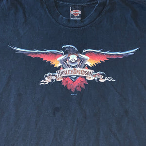 XXL - Vintage 1997 Harley Davidson Military Sales Shirt