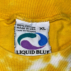 XL - Vintage Liquid Blue Packers Cheese Tie Dye Shirt