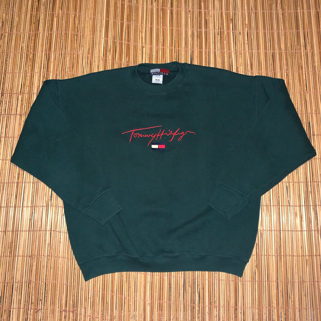 M/XL(Boxy) - Tommy Hilfiger Embroidered Sweater