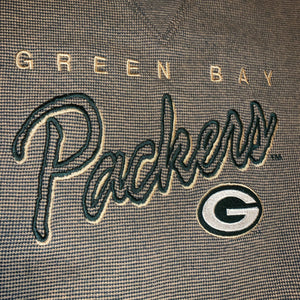 L/XXL(Wide) - Vintage Green Bay Packers Heavy Duty Sweater