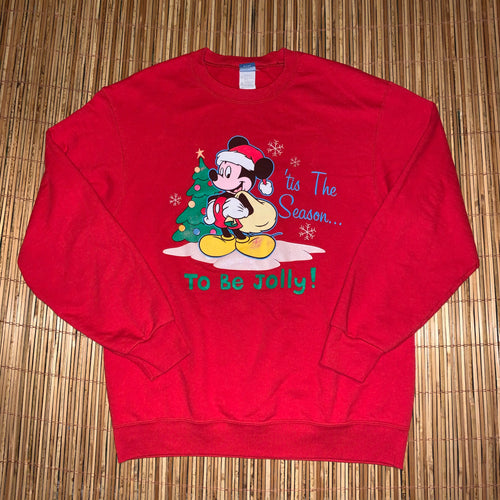 M - Mickey Mouse Holiday Sweater