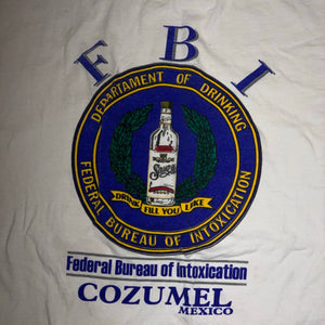 XXL - FBI Federal Bureau of Intoxication Shirt