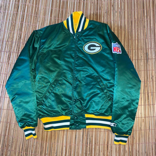 L(See Measurements) - Vintage Satin Starter Packers Jacket