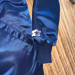 S/M - Vintage Dallas Cowboys Quilted Satin Starter Jacket
