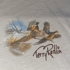 XXL - Terry Redlin Pheasant Winter Scene Shirt