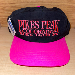 Vintage NWT Pikes Peak Colorado Snapback Hat