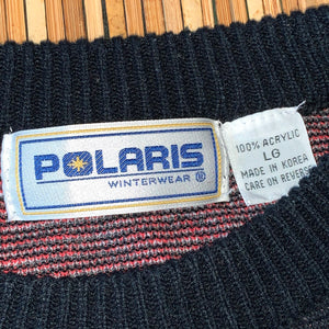 L - Vintage All Over Print Polaris Sweater