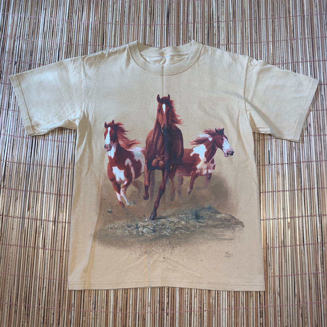 M(See Measurements) - Double Sided Horse Shirt