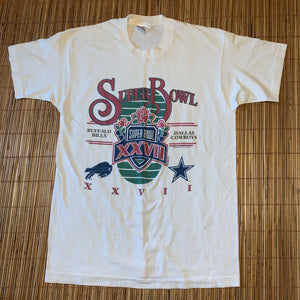 L(Fits XL-See Measurements) - Vintage 1993 Super Bowl XXVII Shirt