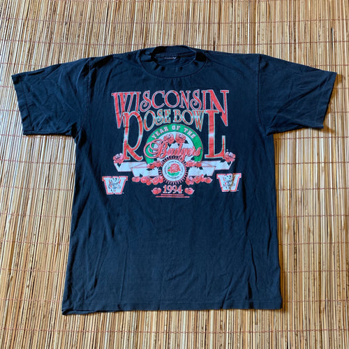 L - Vintage 1994 Badgers Rose Bowl Shirt