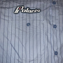 Load image into Gallery viewer, M - Polaris Denim Logo Button Up Shirt