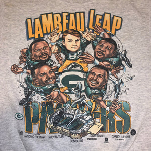 M/L - Vintage RARE 1996 Packers Lambeau Leap Caricature Crewneck