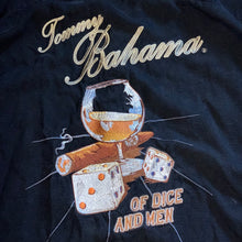 Load image into Gallery viewer, L - Tommy Bahama Embroidered Of Dice &amp; Men 100% Silk Shirt